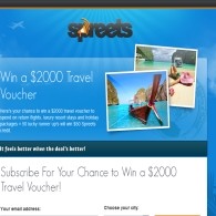 Win a $2000 Travel Voucher