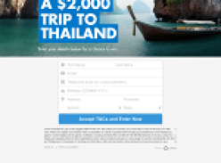 Win a $2000 Trip to Thailand