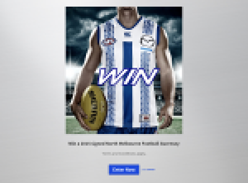 Win a 2015 signed North Melbourne Football Guernsey!