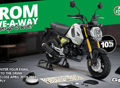 Win a 2021 Honda Grom Motorcycle