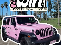 Win a 2023 Jeep Wrangler NIGHT EAGLE 8 Speed Auto 4DR + $1000 White Fox Wardrobe