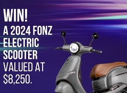 Win a 2024 FONZ Electric Scooter