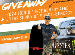 Win a 2024 Liquid Force Remedy Signed by Harley Clifford