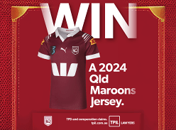 Win a 2024 QLD Maroons Jersey