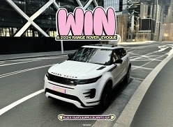 Win a 2024 Range Rover SE Evoque & $5K White Fox Voucher