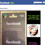 Win a $25 Facebook Voucher