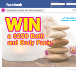 Win a $250 Bath & Body Pack