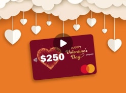 Win a $250 Digital Mastercard for Valentines Day