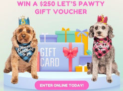 Win a $250 Let's Pawty Voucher