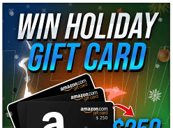 Win a $250 Paypal or Amazon Gift Card