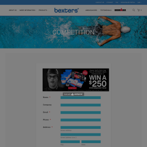 Win a $250 Performance Pack