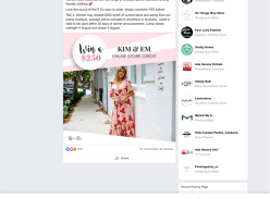 Win a $250 Shopping Voucher