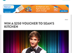 Win a $250 Voucher to Sean's Kitchen