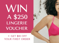 Win a $250 Voucher to Spend on Lingerie