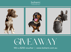 Win a $250 Voucher to spend Online at Bohemi