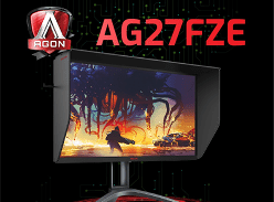 Win a 27? AOC AGON FHD IPS G-Sync Compatible Gaming Monitor