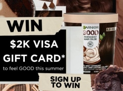 Win a $2K Visa Gift Card