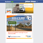 Win a $3,000 Aussie adventure! - Budget