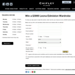 Win a $3,000 Leona Edmiston voucher! - Chifley Plaza