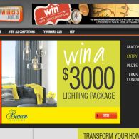 Win a $3,000 lighting package!
