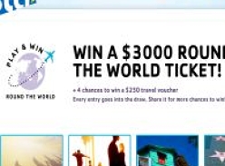 Win a $3,000 Round The World Ticket