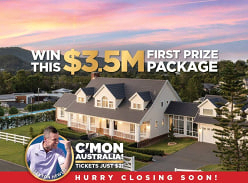 Win a $3.5 Million Gold Coast Prize Package!