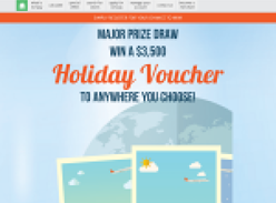 Win a $3,500 holiday voucher!