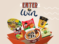 Win a 3-Month Supply of Premium Instant Noodles and Toppings