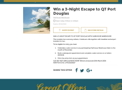 Win a 3-Night Escape to QT Port Douglas