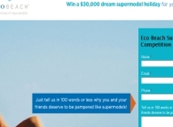 Win a $30,000 dream supermodel holiday for you and 7 friends