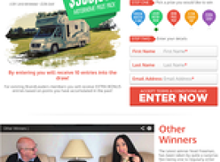 Win a $300,000 Motorhome Prize Pack + more