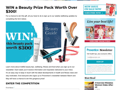 Win a $300 Beauty Pack