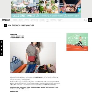 Win a $300 'Mon Purse' voucher! (SA Residents ONLY)
