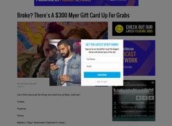 Win a $300 Myer Gift Card