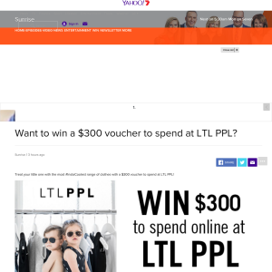 Win a $300 voucher to spend at LTL PPL