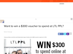 Win a $300 voucher to spend at LTL PPL