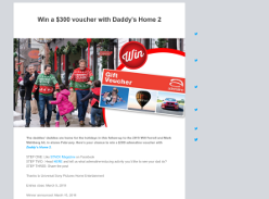 Win a $300 voucher with Daddy’s Home 2