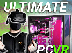 Win a 3090Ti Custom PC + Valve Index + TactSuit x40; 1 of 2 Quest 2 + Link Cable or 1 of 10 $100 Aexlab GC