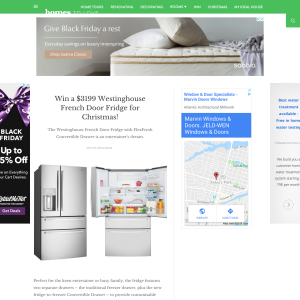 Win a $3199 Westinghouse French Door Fridge