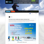 Win A $3500 Snow Holiday