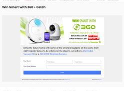 Win a 360 Robot Vacuum S6 Worth $529 or 360 D706 Wireless Camera Worth $69