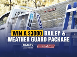 Win a $3K Bailey and Weather Guard Package