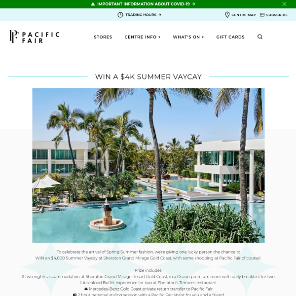 Win a $4,000 Summer Vacation