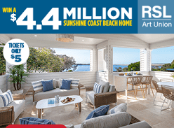 Win a $4.4 Million Sunshine Coast Beach Home