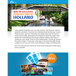 Win a 4 day trip to Holland