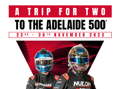 Win a 4-Night Trip for 2 to The Adelaide 500