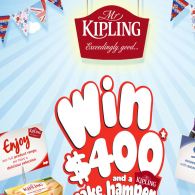 Win a $400 Coles voucher & a Kipling cake hamper!