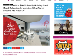 Win a $4000 Gold Coast Family Holiday