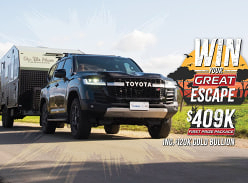 Win a $409K Landcruiser Prize