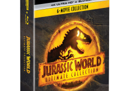 Win a 4K TV, 4K Player, Jurassic World 4K Box Set, Jurassic Merchandise